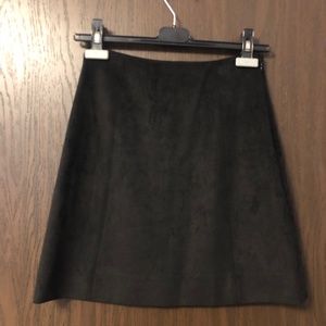 Babaton Suede skirt